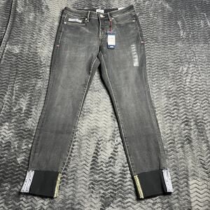 Tommy Hilfiger Tommy Jeans Skinny Mid Rise Ankle Size 28 Black NWT
